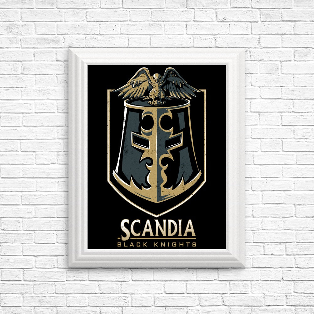 Scandia Black Knights - Posters & Prints