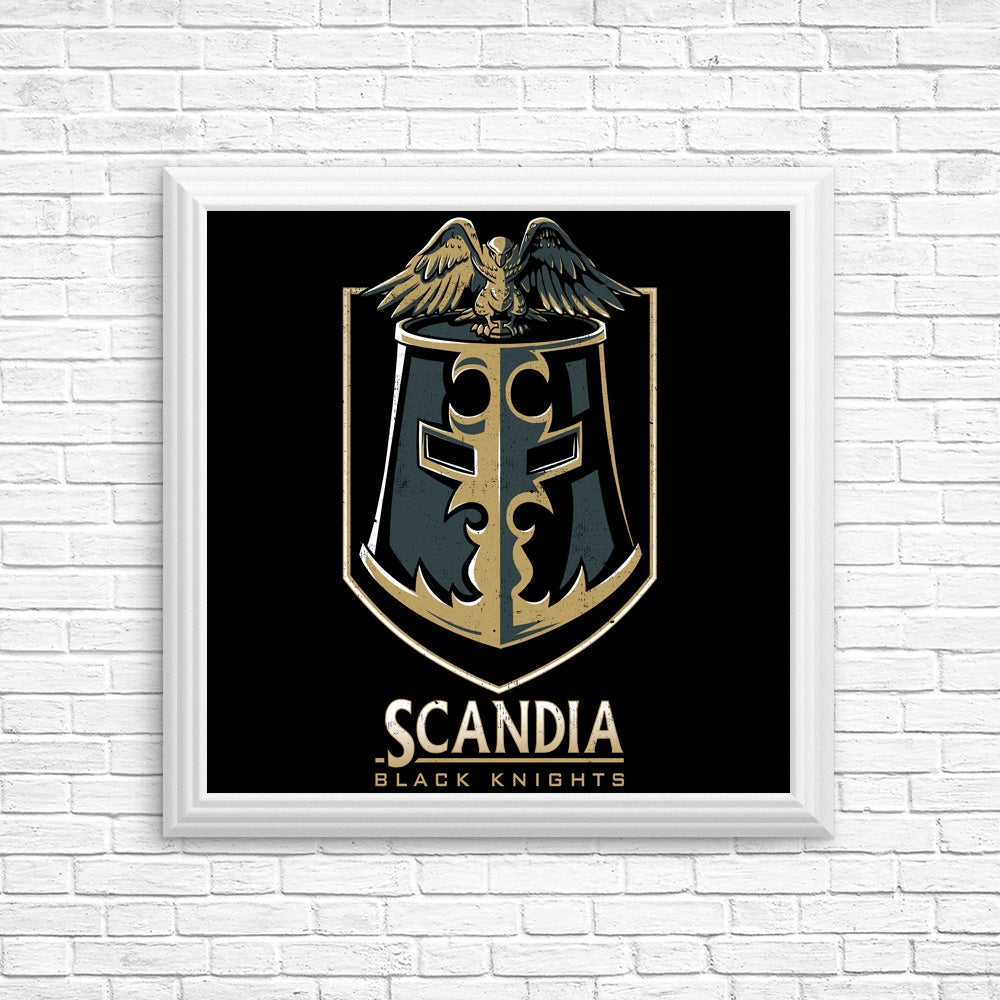 Scandia Black Knights - Posters & Prints