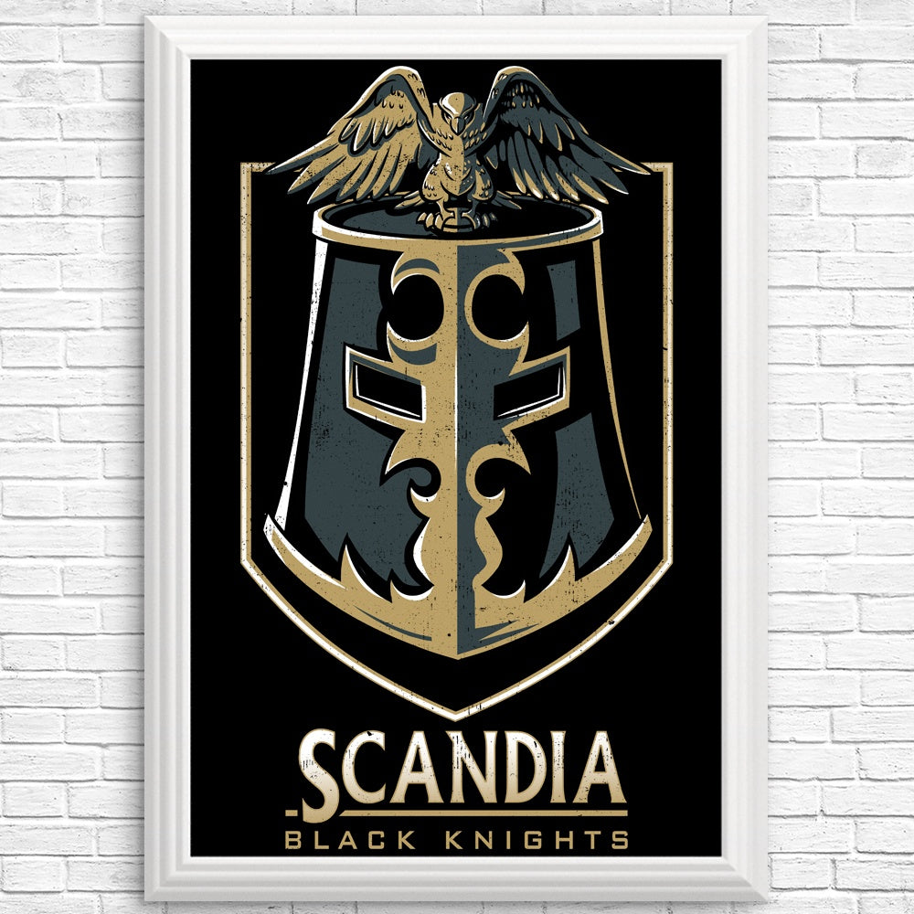 Scandia Black Knights - Posters & Prints