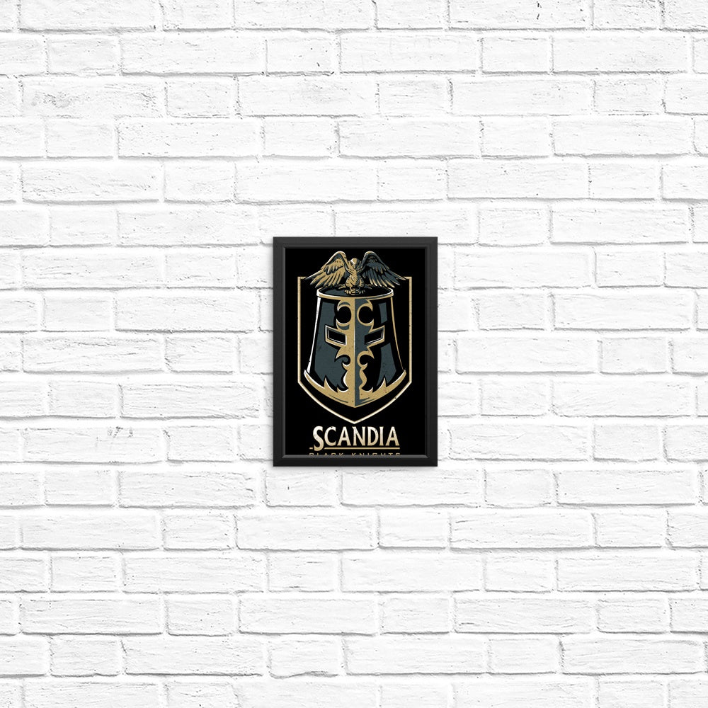 Scandia Black Knights - Posters & Prints