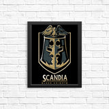 Scandia Black Knights - Posters & Prints