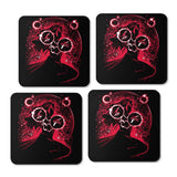 Scarlet Chaos - Coasters