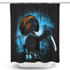 Scary Doll - Shower Curtain