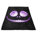 Scary Skellington - Fleece Blanket