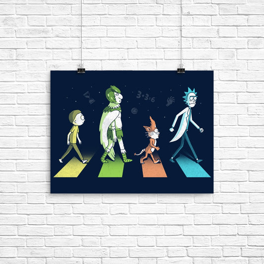 Schwifty Road - Poster