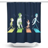 Schwifty Road - Shower Curtain