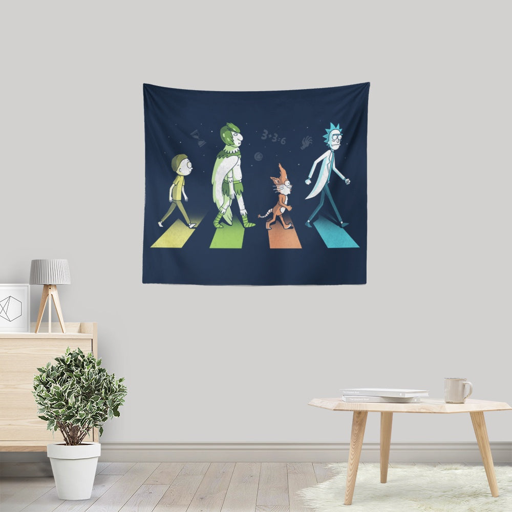 Schwifty Road - Wall Tapestry