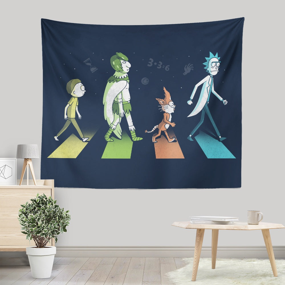 Schwifty Road - Wall Tapestry