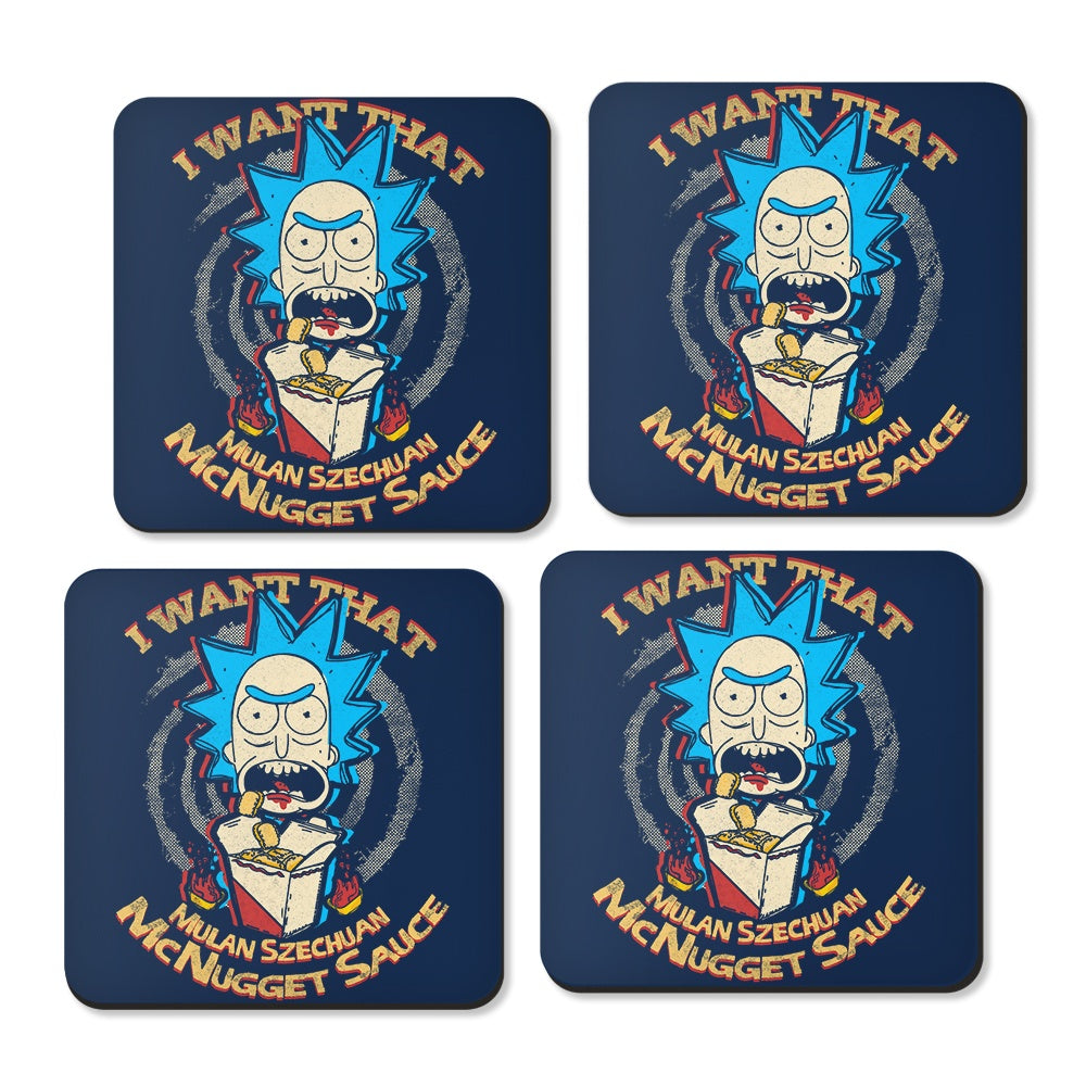 Schwifty Sauce - Coasters