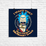 Schwifty Sauce - Poster