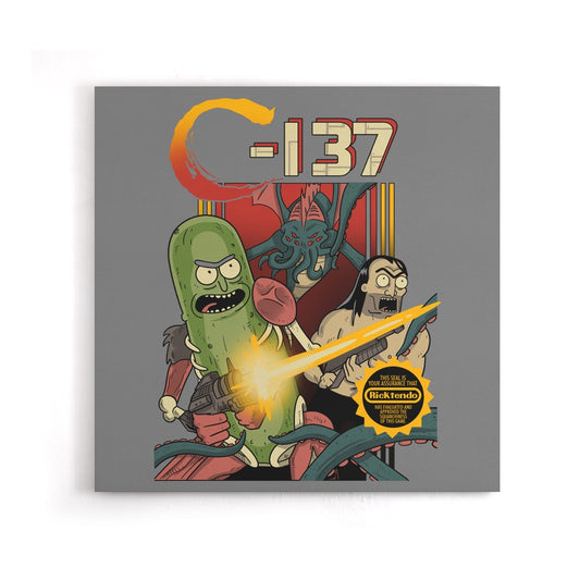 Schwifty Squad - Canvas Print