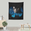 Scissors and Butterflies - Wall Tapestry