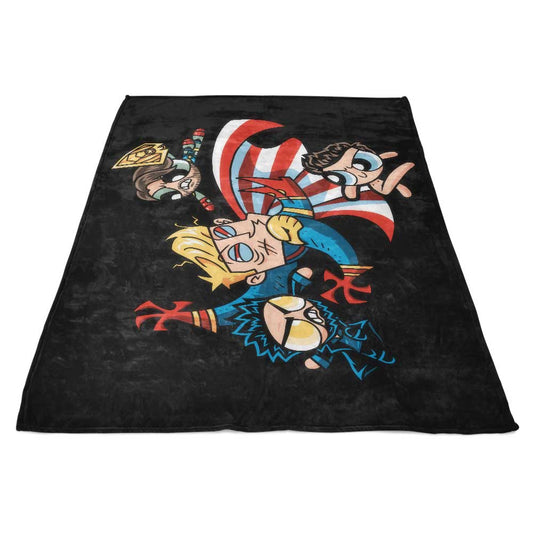 Scorched Puff Boys - Fleece Blanket