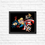 Scorched Puff Boys - Posters & Prints