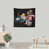 Scorched Puff Boys - Wall Tapestry