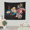 Scorched Puff Boys - Wall Tapestry