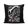 Screaming in Space - Throw Pillow