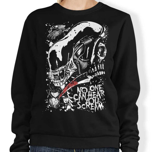 Screaming in Space - Sweatshirt