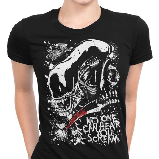 Screaming in Space - Women's Apparel