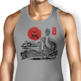 Screaming Red Sun - Tank Top