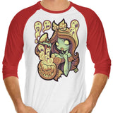 Screams - 3/4 Sleeve Raglan T-Shirt