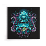 Sea Witch Skull - Canvas Print