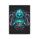 Sea Witch Skull - Canvas Print