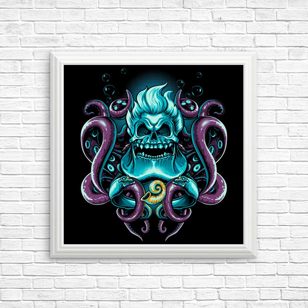 Sea Witch Skull - Posters & Prints