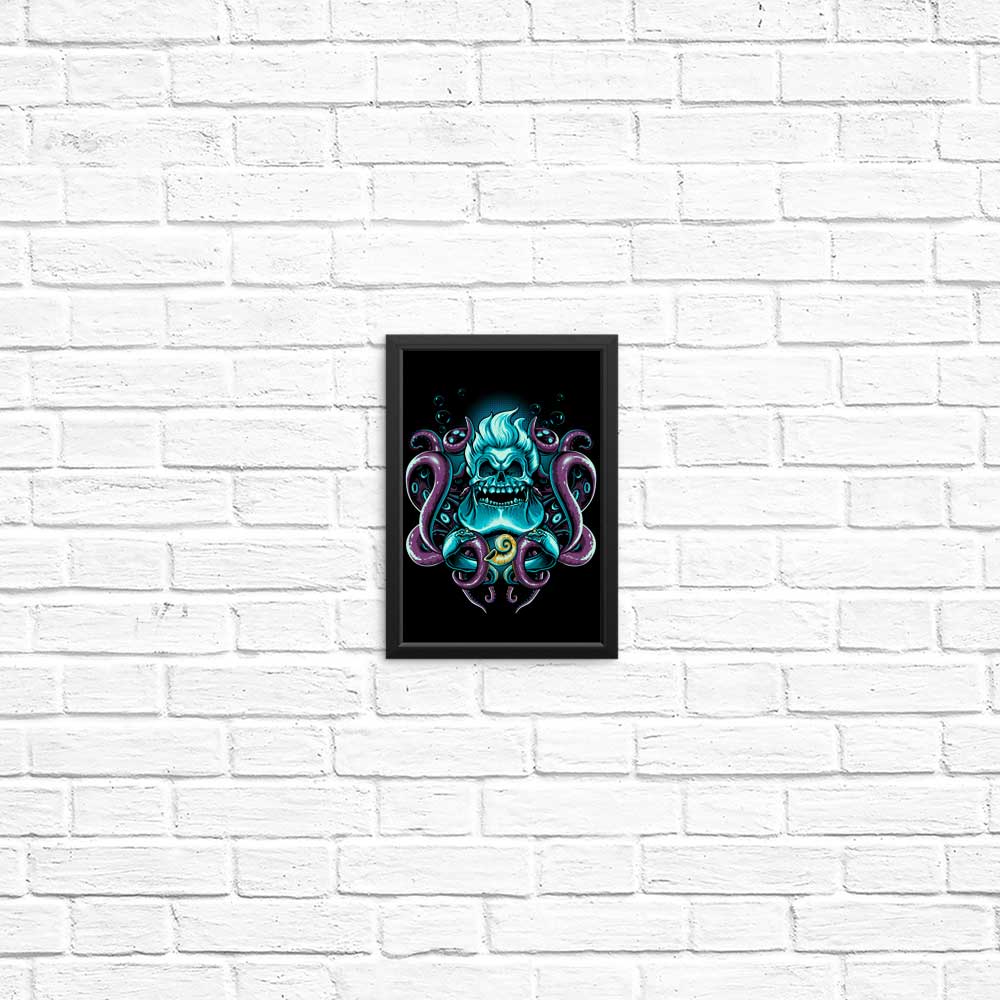 Sea Witch Skull - Posters & Prints