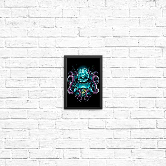 Sea Witch Skull - Posters & Prints