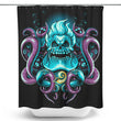 Sea Witch Skull - Shower Curtain