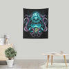 Sea Witch Skull - Wall Tapestry