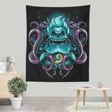 Sea Witch Skull - Wall Tapestry
