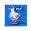Seagull Love - Canvas Print