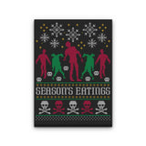 Season's Eatings - Canvas Print