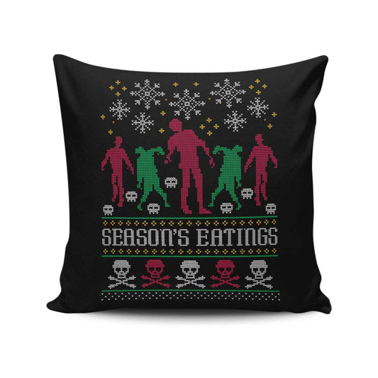 Season's Eatings - Throw Pillow