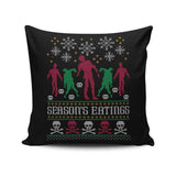 Season's Eatings - Throw Pillow