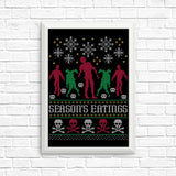 Season's Eatings - Posters & Prints