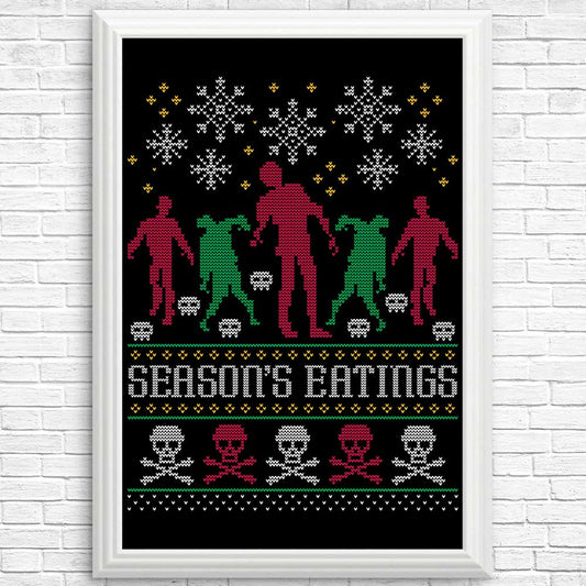 Season's Eatings - Posters & Prints