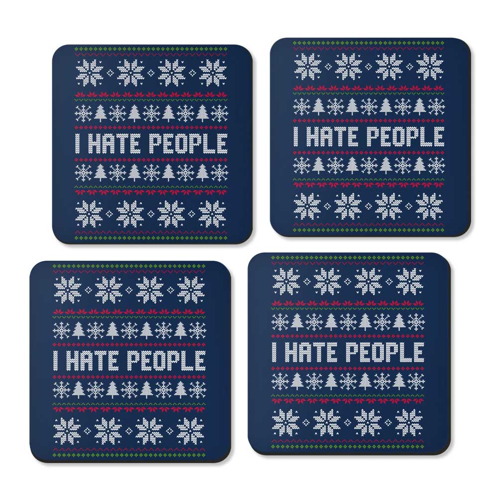 Season's Hatings - Coasters