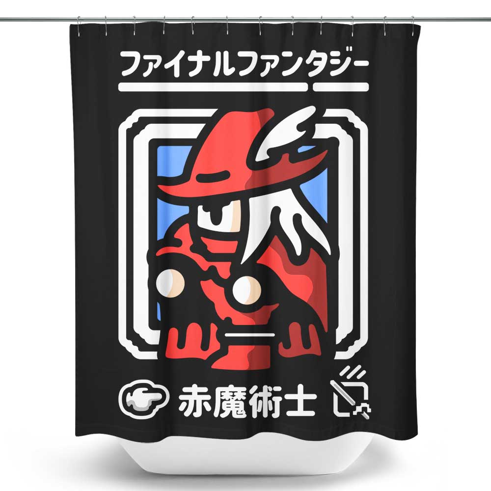 Select Red Magic - Shower Curtain
