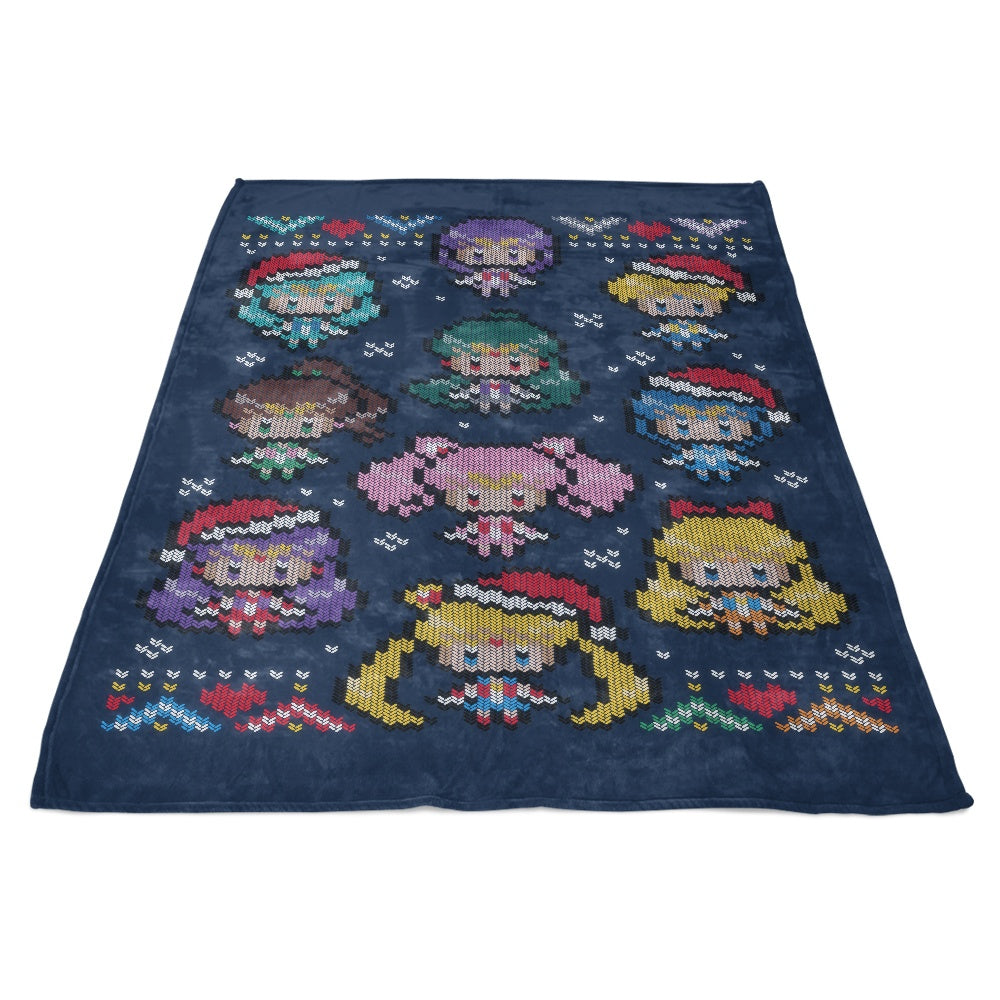 Senshi Family Christmas - Fleece Blanket
