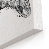 Serenity Sumi-e - Canvas Print