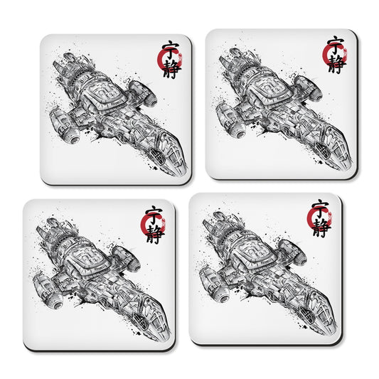 Serenity Sumi-e - Coasters