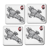 Serenity Sumi-e - Coasters