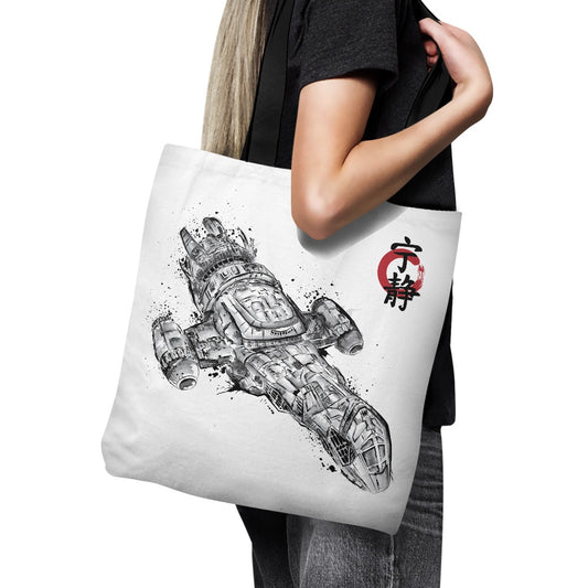 Serenity Sumi-e - Tote Bag