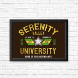 Serenity Valley University - Posters & Prints