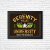 Serenity Valley University - Posters & Prints