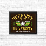 Serenity Valley University - Posters & Prints