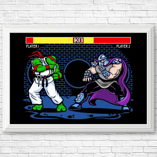 Sewer Fighter - Posters & Prints